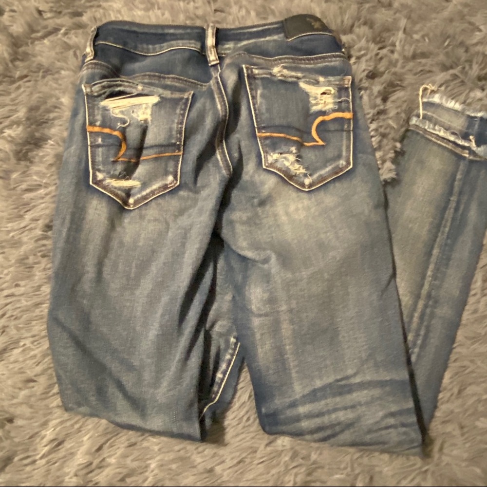 0 lots of rips skinny jeans